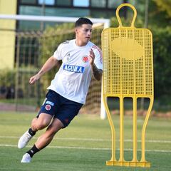 Conmebol celebra regreso de James a Selección Colombia