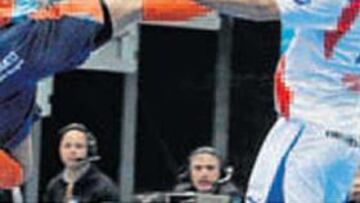 <b>MUY SUPERIOR. </b>Lobelle arrolló a los transalpinos.