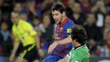 <b>DECISIVO.</b> Messi regresó a lo grande tras el fi asco de la selección argentina.