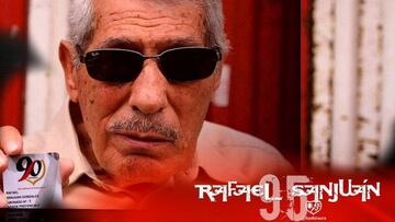 Rafael Sanjuán, en su 95 cumpleaños.