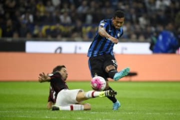 Fredy Guarín fue figura del clásico della Madonnina