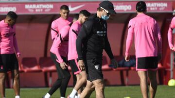 Lopetegui, en un entrenamiento.