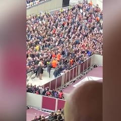 Aficionados del West Ham protestan por malos resultados