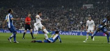 James fue titular en la victoria del Real Madrid ante Espanyol. Aprovechó otra oportunidad que le dio Zidane.