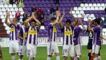 Real Valladolid saluda
