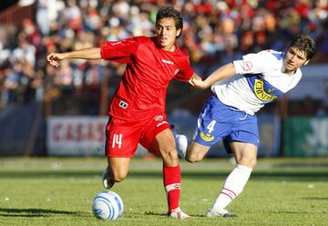 Hoy el volante surgido de Colo Colo milita en la liga de Turquía, pero en 2007 estuvo a préstamo en Ñublense.