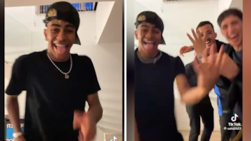 Lamine se mofa del Real Madrid