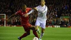 Cristiano Ronaldo anot&oacute; la apertura de la cuenta frente a Liverpool.