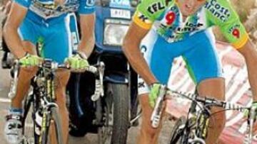 <b>PROTAGONISTAS. </b>Valverde y Sevilla, ahora en el Phonak, repetirán participación en la Vuelta a España.