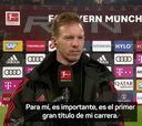 Nagelsmann: "Hemos tenido momentos tristes, pero ganar la Bundesliga es muy importante"