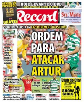 Portadas de la prensa deportiva