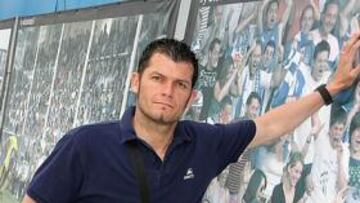 <b>FELIZ. </b>Toni Torres, satisfecho con la trayectoria del Alcoyano.