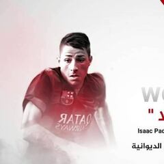 Isaac Padilla, un canterano del Barça rumbo a Iraq