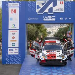 Kalle Rovanpera se doctora en el Olimpo