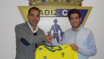 El Cádiz cederá a Quintana al Rayo Majadahonda