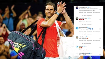 Rafa Nadal se despide de Brisbane.