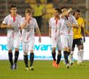 El Sevilla logra reaccionar y golea al Barcelona ecuatoriano