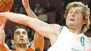 <b>SE PUEDEN VER LAS CARAS. </b>España y Lituania podrían repetir la final del Europeo de Baloncesto.