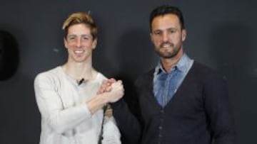 Kiko y Fernando Torres se reunieron para comentar la actualidad del Atlético.
