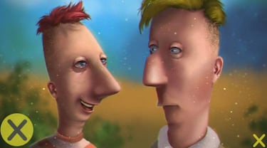 De Bart Simpson a Bob Esponja: así serían los dibujos animados en carne y hueso