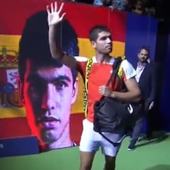 Alcaraz: “No he podido adaptarme y Goffin ha sido superior”