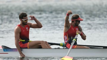 El dos sin timonel masculino Aleix García y Rodrigo Conde son un clásico español en finales.