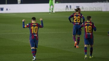 31/01/21 PARTIDO PRIMERA DIVISION
BARCELONA - ATHLETIC DE BILBAO
GOL 1-0 MESSI ALEGRIA