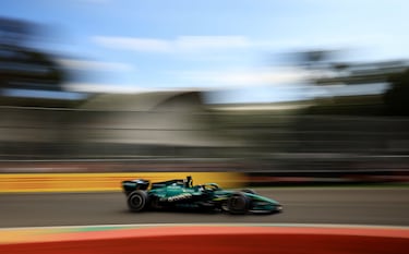 George Russell durante la carrera.