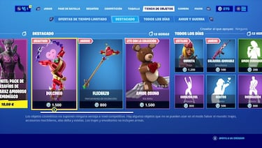 San Valentín en Fortnite: todos los skins, gestos, accesorios y más