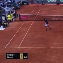 Nadal en modo imparable: tiene bola para ganar 6-0 y hace esto...
