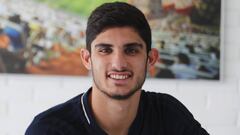 Guedes, jugador del Valencia. 