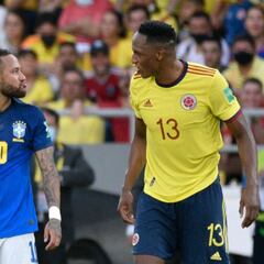 Mina-Neymar, un duelo intenso en el Metropolitano