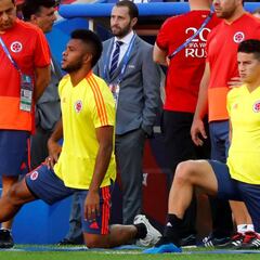 James y Borja, por fuera de la convocatoria ante Inglaterra