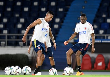 Así fue la primera práctica de la Selección Colombia en el Metro