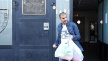 Aranda: "No tengo la cabeza aquí; está con mi familia"