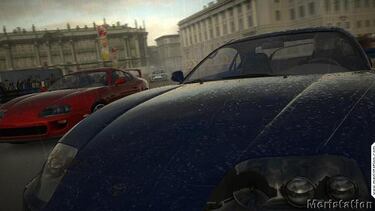 Así luce la lluvia londinense en Project Gotham Racing 4