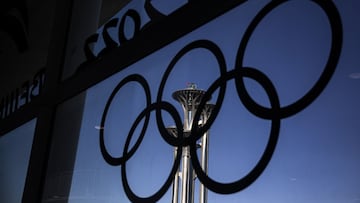 BEIJING, CHINA - MARCH 1: The general view of Olympic tower in Olympic park on March 1, 2022 in Beijing, China. (Photo by Wang He/Getty Images for International Paralympic Committee)