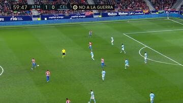 Kondogbia enamora al Metropolitano con una acción solo al alcance de unos pocos