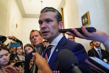 Pete Hegseth, candidato a secretario de Defensa de Donald Trump.