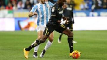 Amrabat y Uche, en un lance del partido.