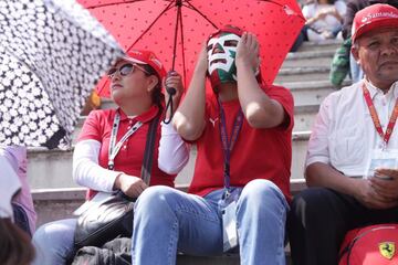 El color de la Clasificación en el Gran Premio de México