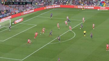 Messi y su jugada de museo ante cinco rivales: hubo tres caídos