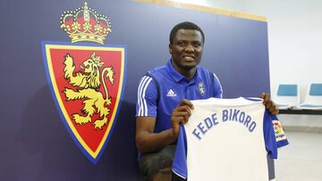 Fede Bikoro, nuevo jugador del Zaragoza.
