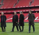 Michel Platini visita San Mamés: "Este estadio es maravilloso"