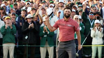 Jon Rahm’s incredible shot to the 14th hole in the final round of the Masters shows his unbelievable talent as he went on to win the 2023 Masters.