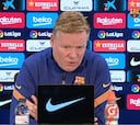 Koeman: "Tenemos esperanzas en Liga porque hemos mejorado cosas y el equipo está metido"