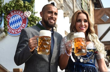 Así disfrutó Vidal del Oktoberfest