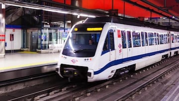 Imagen de recurso de un maquinista en un tren de Metro de Madrid.
METRO DE MADRID