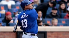 The Kansas City Royals player became the sixth Venezuelan to a landmark number of home runs in MLB.