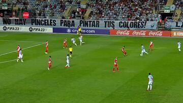 El magistral pase con que Jorquera maravilla al continente